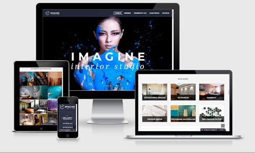 Интернет магазин - студия интерьера IMAGINE